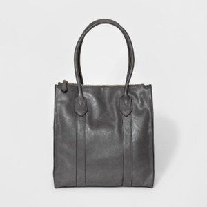 Dark Gray Tote Handbag - A New Day Hearthstone